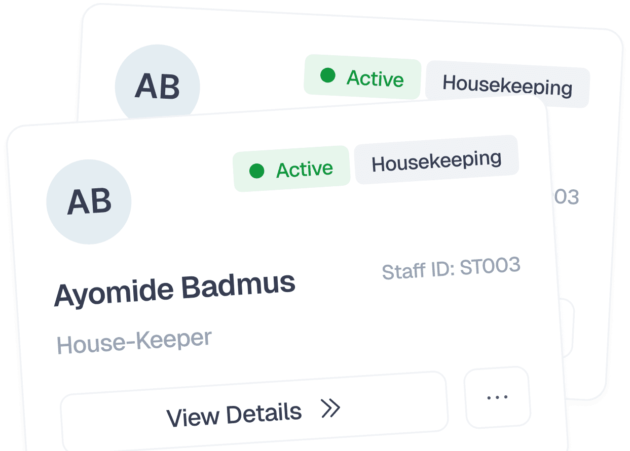 Your team, organized